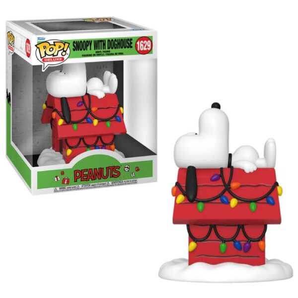 Peanuts Snoopy with Doghouse Holiday Deluxe Funko POP! Vinyl