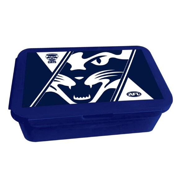 Geelong Cats AFL Bento Snack Container Lunch Box