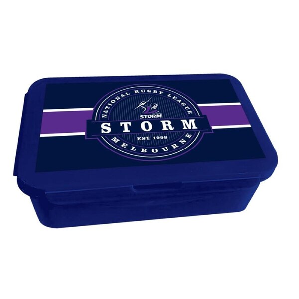 Melbourne Storm NRL Bento Snack Container Lunch Box