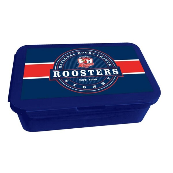 Sydney Roosters NRL Bento Snack Container Lunch Box