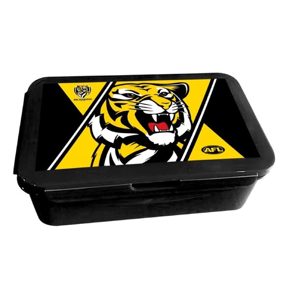 Richmond Tigers AFL Bento Snack Container Lunch Box