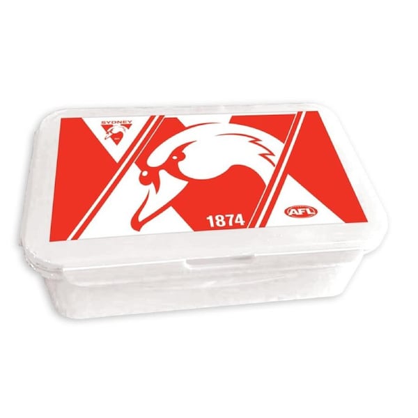 Sydney Swans AFL Bento Snack Container Lunch Box