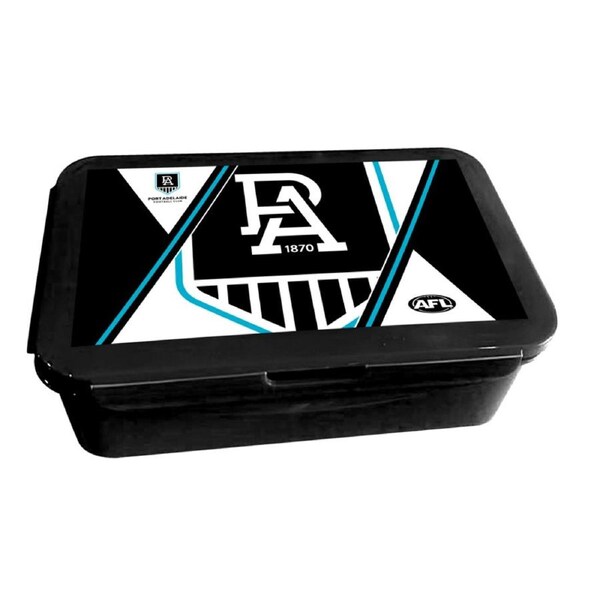 Port Adelaide Power AFL Bento Snack Container Lunch Box