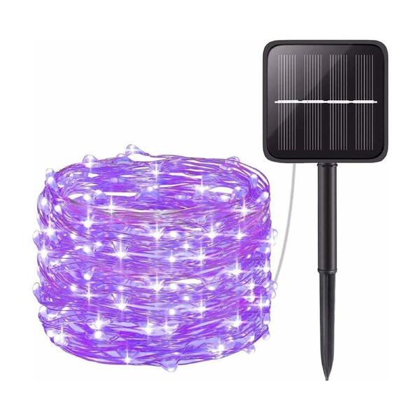 100 LED Solar Powered String Lights, Solar Christmas Lights