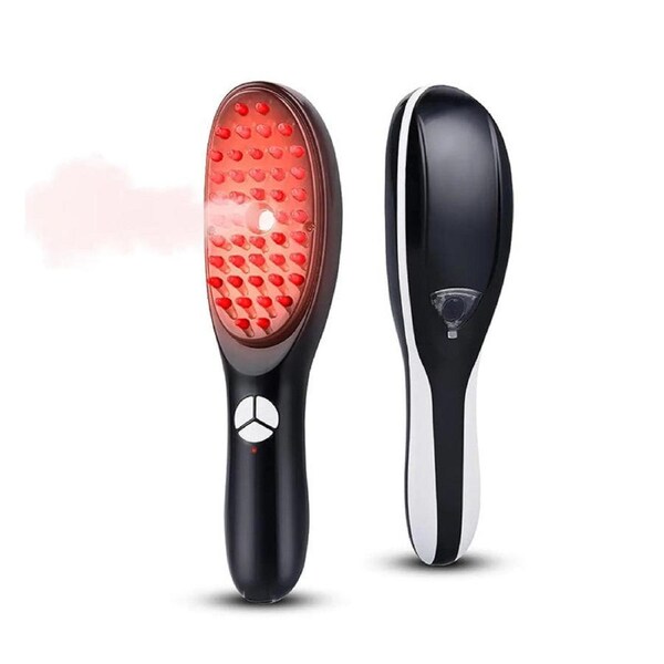 Beakey Red Light Hair Brush Multi Function Comb Head Massager Electric Massage Steam Hair Comb