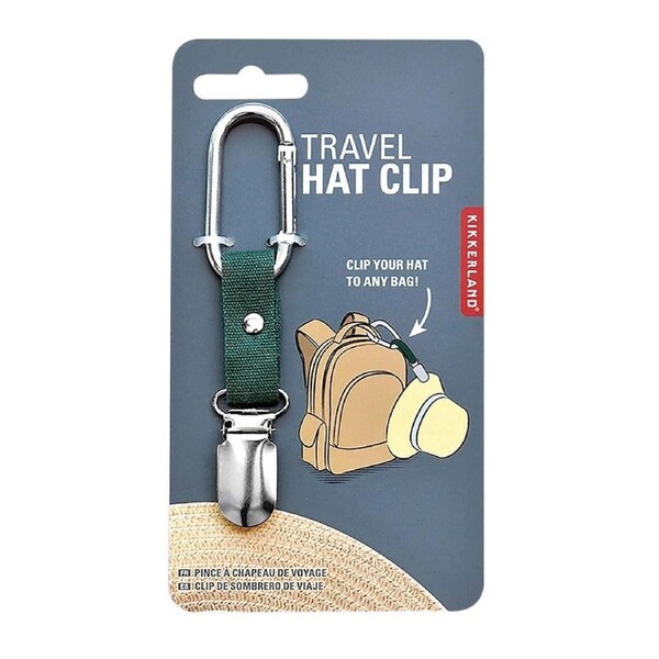 Kikkerland Travel Hat Clip