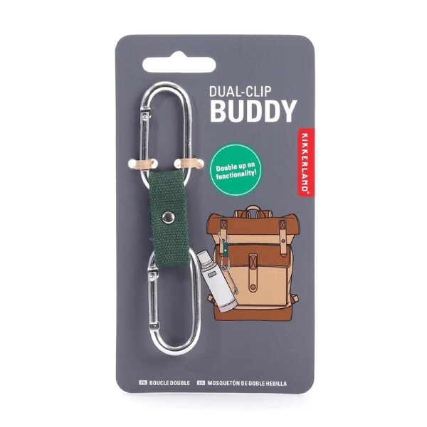 Kikkerland Dual-Clip Buddy
