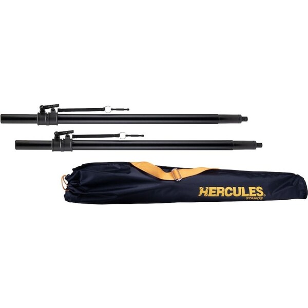 2pc Hercules Hybrid Retractable Adaptor Subwoofer Poles with Carry bag