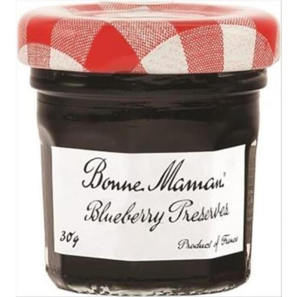 Bonne Maman Jam Wild Blueberry Preserve 30g x 15