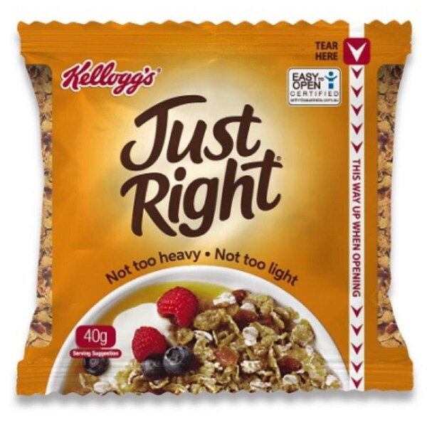 Kelloggs Just Right Sachets 40g x 30