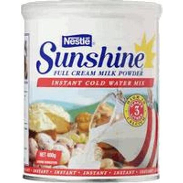 Sunshine Full Cream Instant Milk 400g x 1