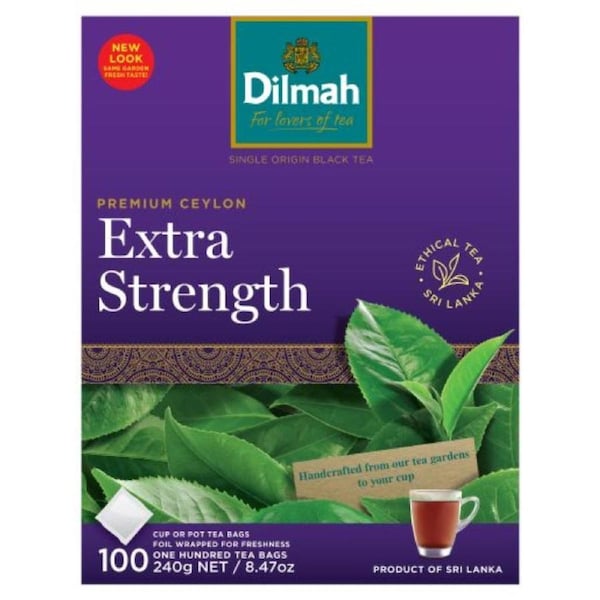 Dilmah Extra Strength Tea Pot Bags 100 Pack x 1