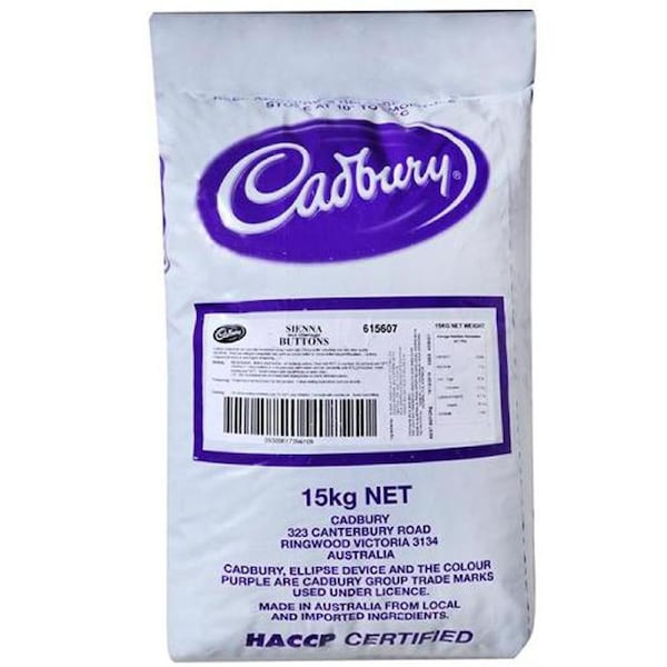 Cadbury Buttons Sienna 15kg x 1