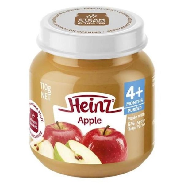 Heinz Babyfood Apple 4 Months+ 110g x 6