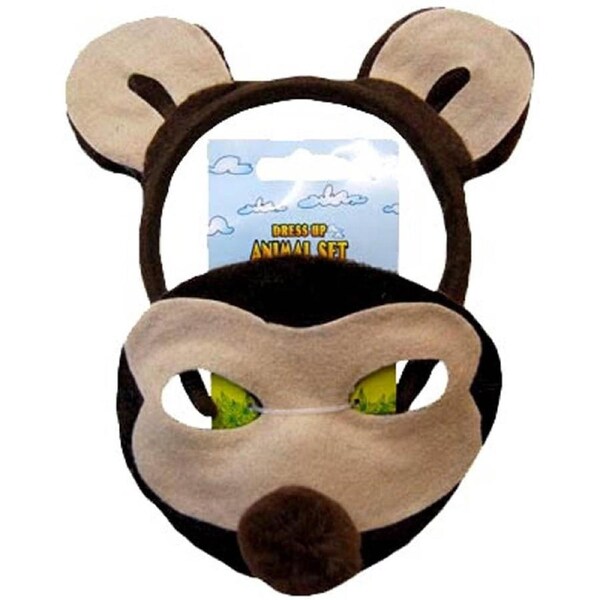 Monkey Headband and Mask Set