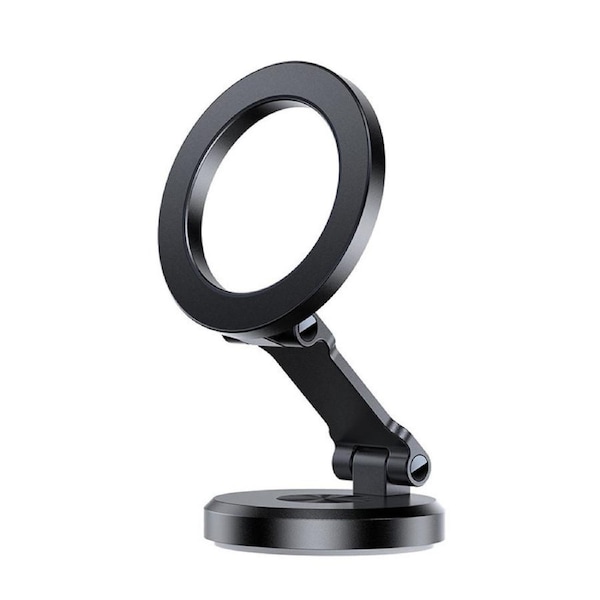 Catzon All-Metal Magnetic Phone Holder for Dashboard Fits iPhone & MagSafe Case-Black