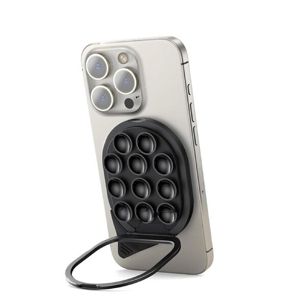 Catzon Suction Cup Phone Mount with Pull Ring for iPhone Samsung Android