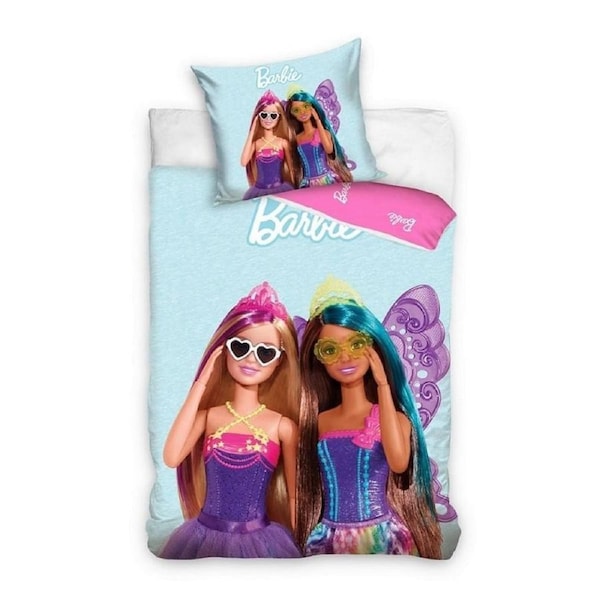 Barbie Smile Cotton Quilt Cover Set - Single Bed Size