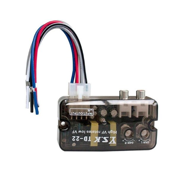 Car High to Low Frequency Converter Auto Stereo Line Speaker Level Adapter TD22