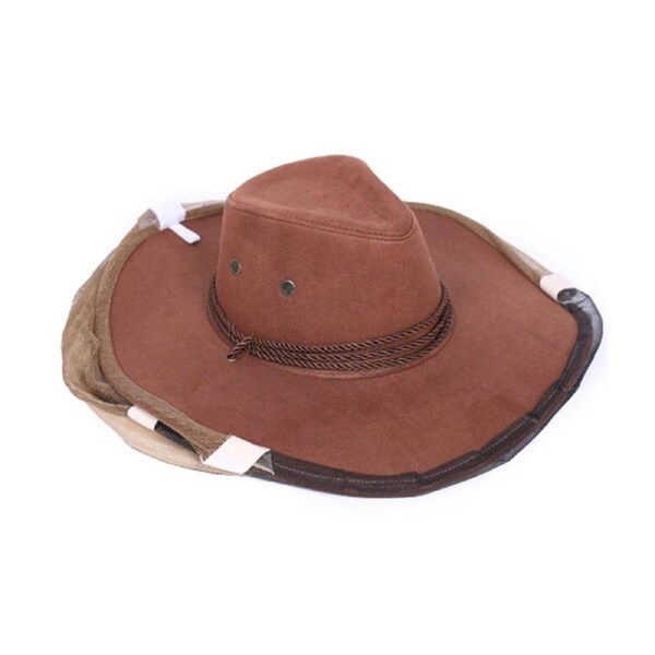 Beekeeping Buckle Denim Hat Bee Insect Face Protection Veil Net Breathable Tool