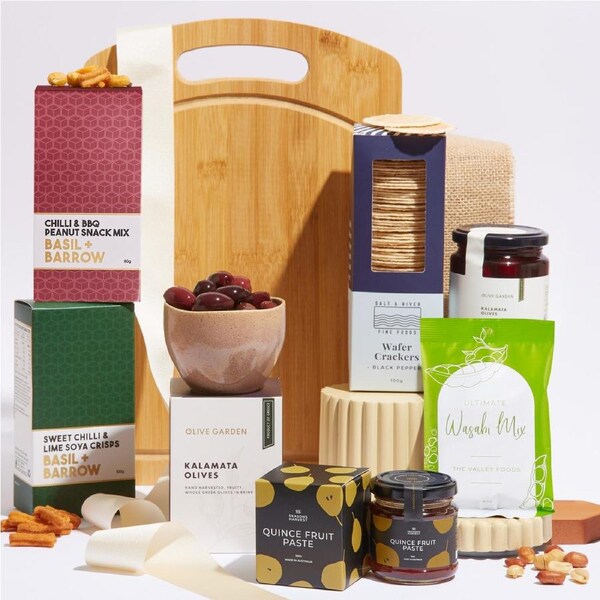 Hampers With Bite - [Home Goods] Gourmet Cheeseboard Hamper