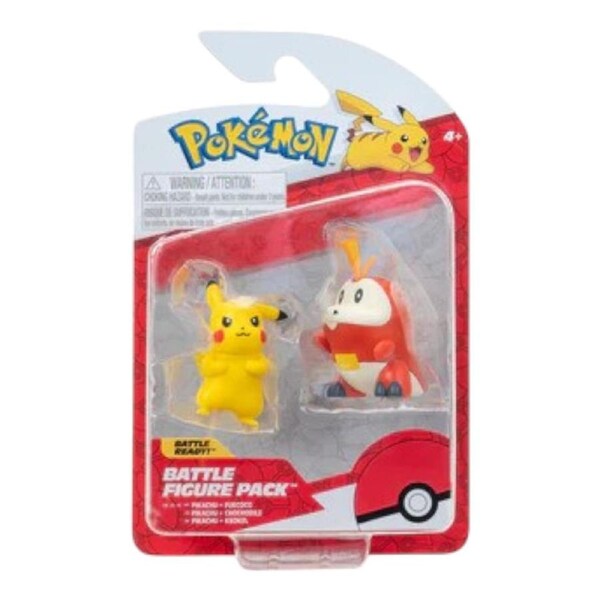 Pokemon Battle Figure Pack Pikachu and Fuecoco Action Figure