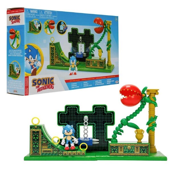 Sonic the Hedgehog Stardust Speedway Zone 2.5 Inch Playset