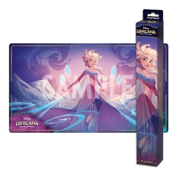 Disney Lorcana TCG Series 6 Azurite Sea Playmat Elsa The Fifth Spirit