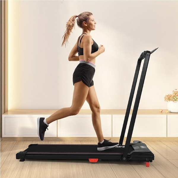 Centra Electric Treadmill Walking Pad Remote Control Foldable Handrail Fitness
