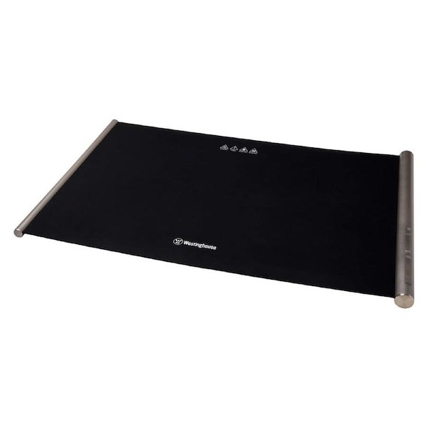 WESTINGHOUSE Portable Silicone Food Warming Heat Mat 400W Black with Carry Bag