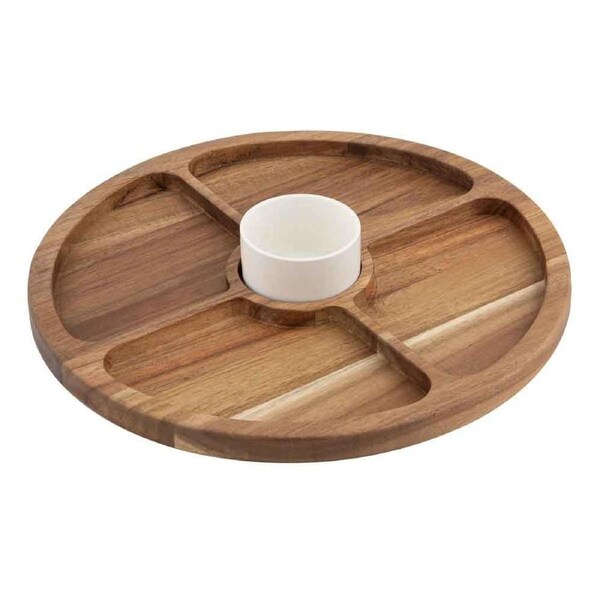 Ladelle Gather Round Sectional Platter with Bowl