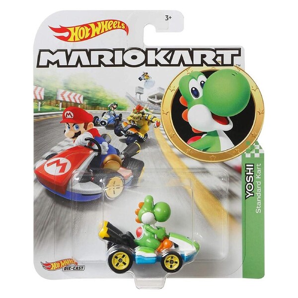 Hot Wheels Mario Kart Yoshi