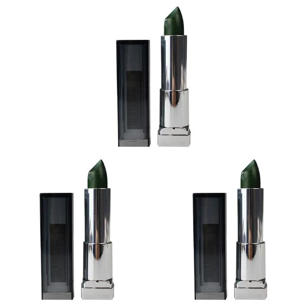 3x Maybelline 4.2G Colorsensational Cosmetic Lipstick Metallic 986 Serpentine