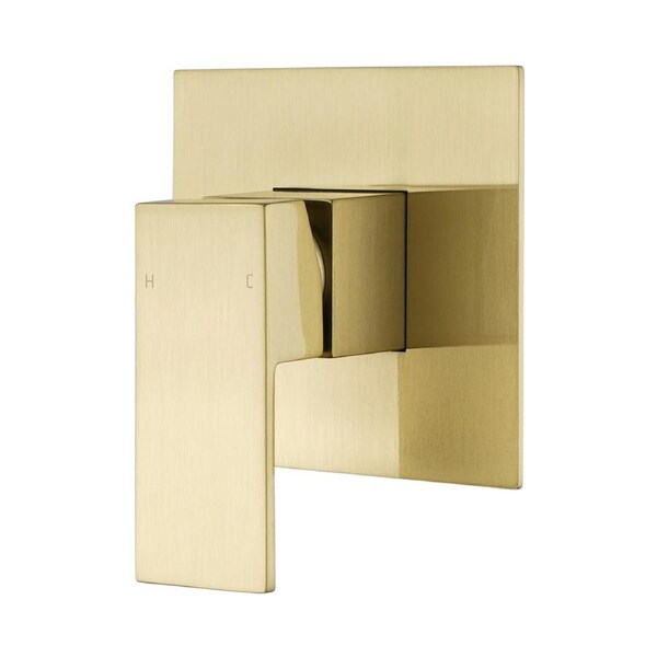 Bathroom Wall Taps Bath Mixer Tap Shower Tap Brushed Gold WELS