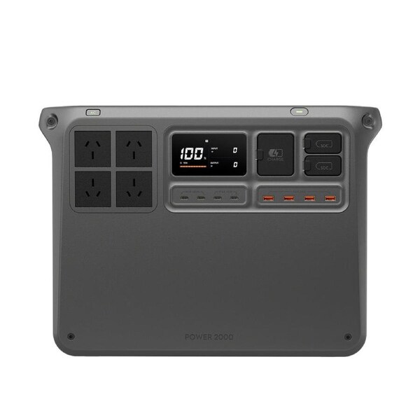 DJI 3000W Portable Power Station 2048Wh – Whole-Home Backup, Fast Recharge, 10ms UPS Power Station