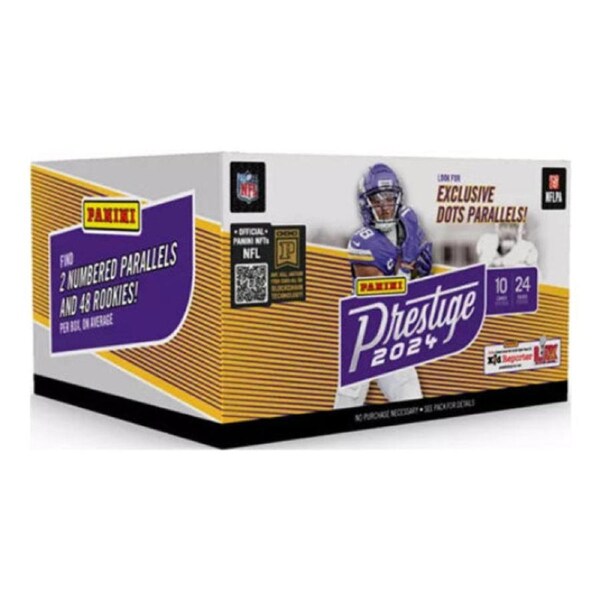 PANINI 2024 Prestige Football Retail Box
