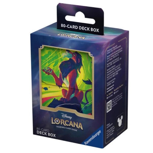 Disney Lorcana TCG Series 6 Azurite Sea Deck Box Scar Vengeful Lion