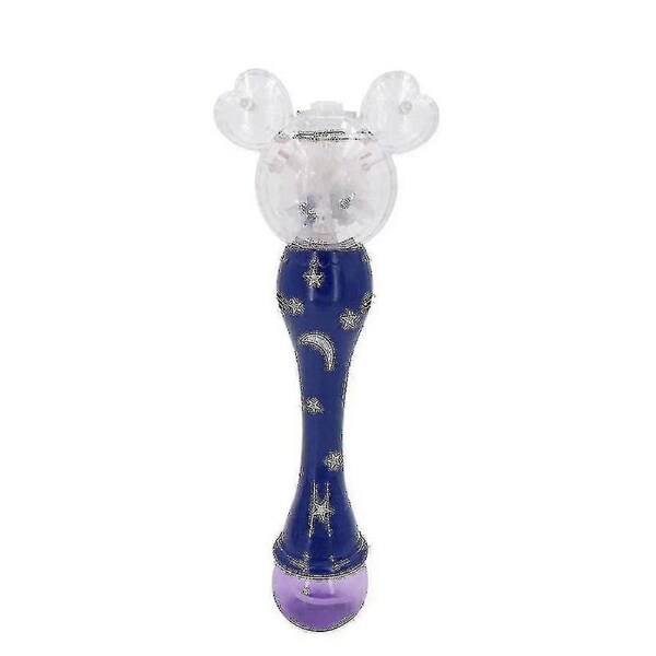 Bubble Machine Electric Bubble Wand Nontoxic Durable With Musical Light Fairy Stick Bubble-In Stock