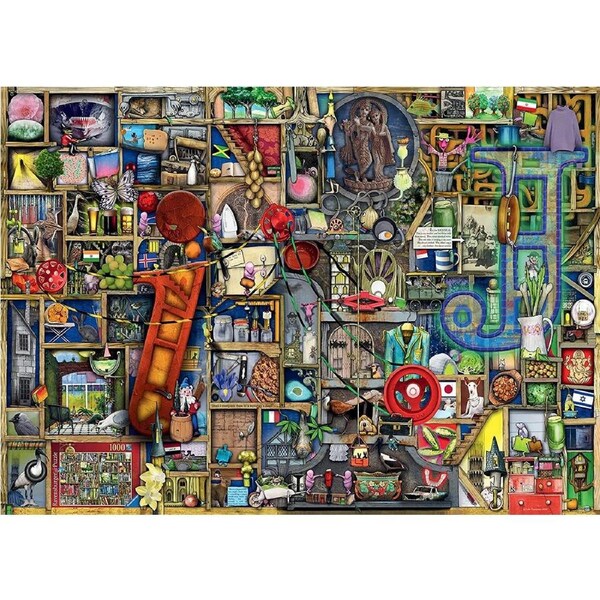 Ravensburger - Colin Thompson Awesome Alphabet I & J Puzzle 1000pc