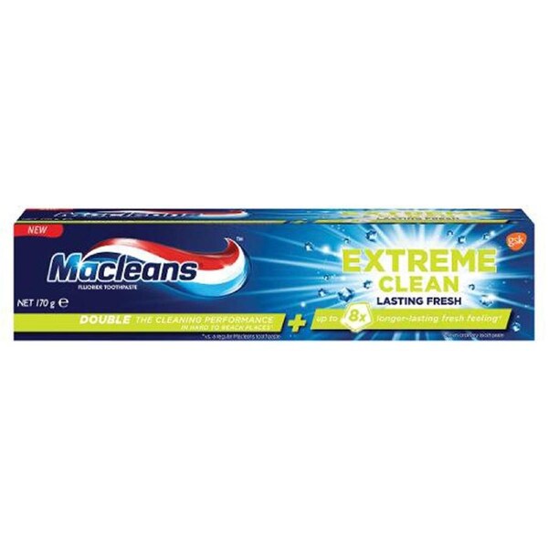 Macleans Extreme Toothpaste 170g x 12