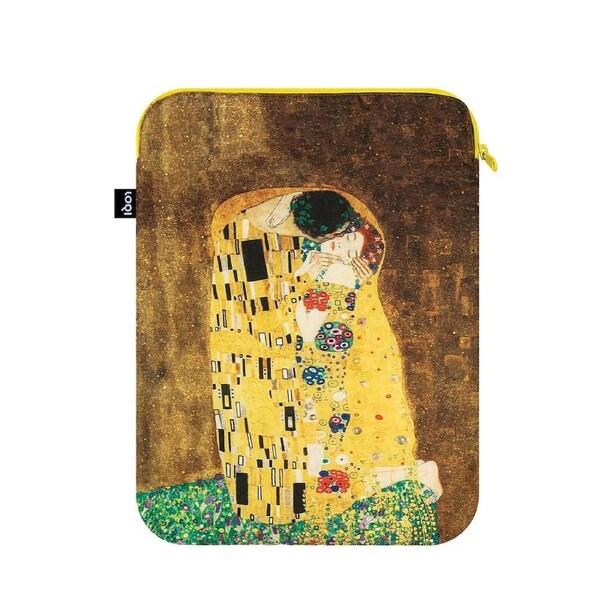 LOQI Klimt Kiss Recycled Laptop Sleeve