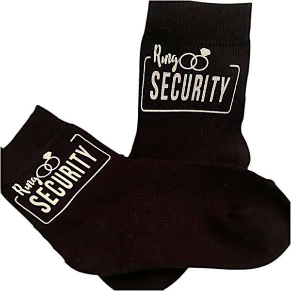 Wedding Ring Security Socks Page Boy Bearer Walk Down Aisle Bridal Party Gifts