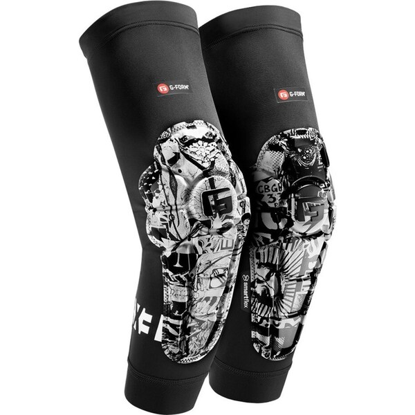 G-Form Pro-X3 Mountain Bike Elbow Guard/Pad Safety Sports Pair Street Art L