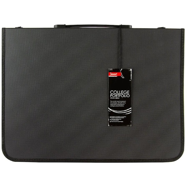 Jasart A3 College Student/Artist Portfolio 3-Rings Binder w/ Internal Pocket