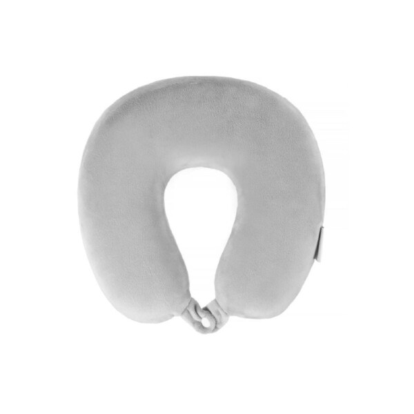Deluxe Memory Foam Travel Pillow Grey
