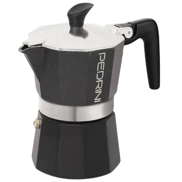Pedrini Aroma 3 Cup Stovetop Espresso Maker - Italian Design