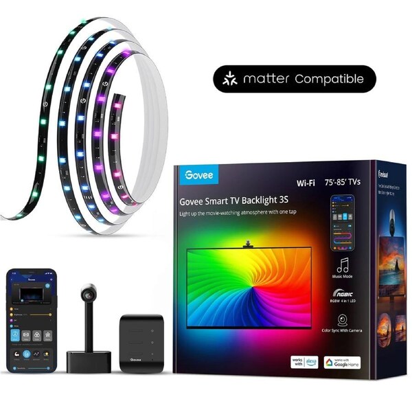 Govee Smart TV Backlight Kit 3S (75"-85")