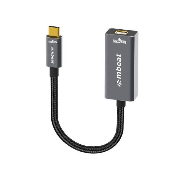 Mbeat Tough Link USB-C to Mini DisplayPort Adapter
