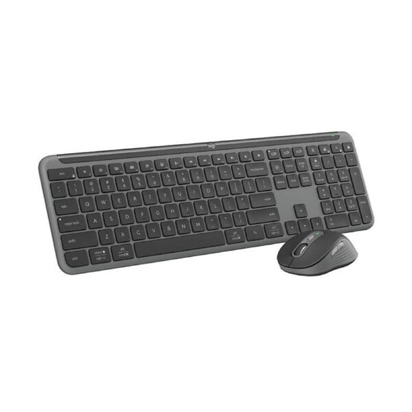 Logitech MK950 Signature Slim Wireless Keyboard and Mouse Combo (Graphite)