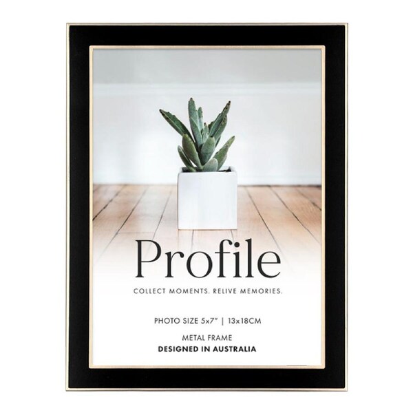 Profile Eternal Black/Rose Gold 5x7